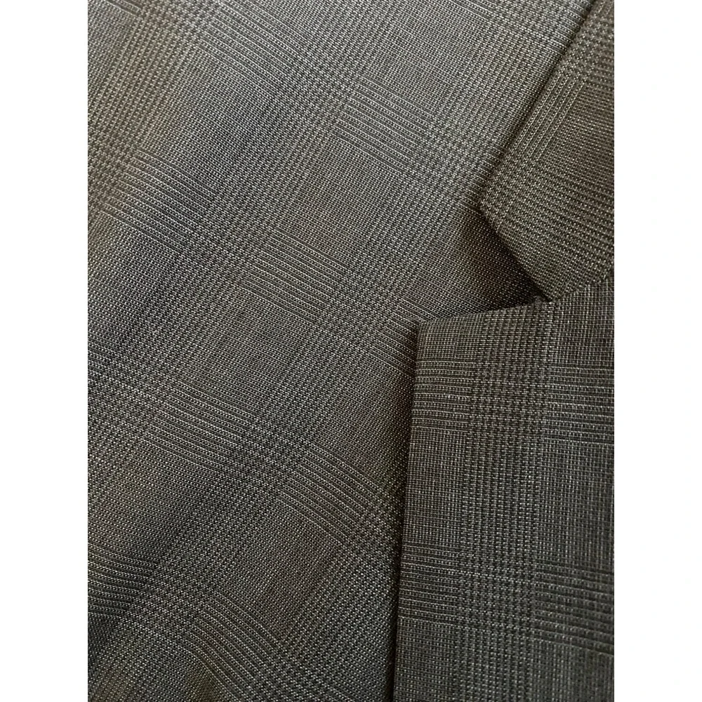 Jos. A. Bank Slim Fit Wool Sport Coat Men 44R Dark Gray Two-Button Jacket Blazer